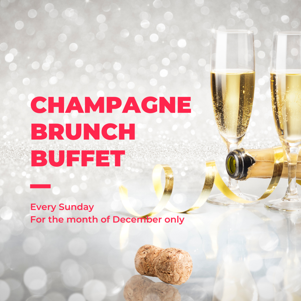 Champagne Brunch Christmas Buffets