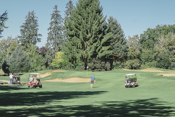 players on the fairway at Newlands Golf