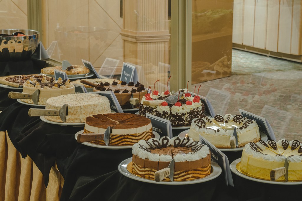 Mr. A's Patio Restaurant Dessert table